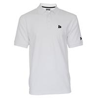 Donnay Donnay Heren - 2-Pack - Polo shirt Noah - Donkergrijs & Wit