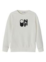 Name it Sweatshirt NKMBERLO , Organic Cotton weiÃŸ 
