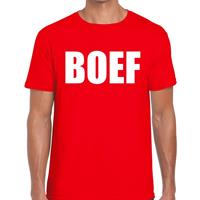Bellatio BOEF heren shirt Rood