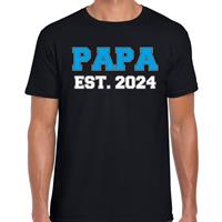 Bellatio Papa est 2024 - t-shirt Zwart