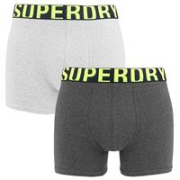 Boxers Superdry BOXER DUAL LOGO DOUBLE PACK