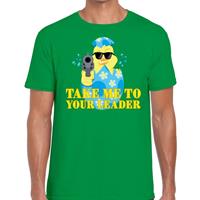 Bellatio Fout Paas t-shirt Groen