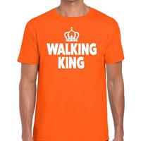 Bellatio Walking King t-shirt Oranje