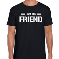 Bellatio Vrienden t-shirt I am the Friend Zwart