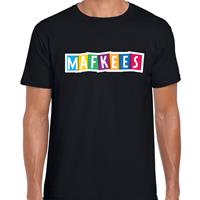 Bellatio Mafkees cadeau t-shirt Zwart
