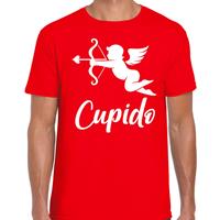 Bellatio Cupido liefde Valentijn t-shirt Rood