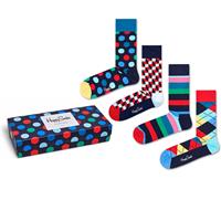 Happy Socks big dot giftbox 4P multi