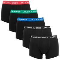 JACK & JONES, Boxershort Jachuey Trunks 5 Pack 5er Pack in bunt, Wäsche für Herren