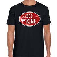Bellatio BBQ / Barbecue king t-shirt Zwart