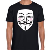 Bellatio Vendetta masker t-shirt Zwart