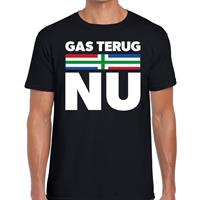 Bellatio Groningen protest t-shirt gas terug NU Zwart
