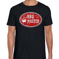 Bellatio BBQ / Barbecue master t-shirt Zwart
