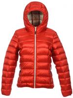 Alvivo Daunenjacke Belfast Damen Nylon Rot/grau 