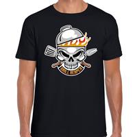 Bellatio Grill reaper t-shirt Zwart