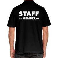 Bellatio Staff member poloshirt Zwart