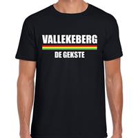 Bellatio Carnaval t-shirt Vallekeberg de gekste voor heren - Zwart