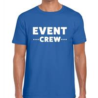 Bellatio Event crew tekst t-shirt Blauw