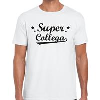 Bellatio Super collega cadeau t-shirt Wit