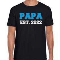 Bellatio Papa est 2022 - t-shirt Zwart
