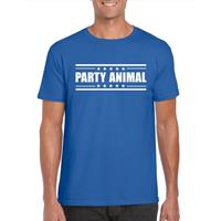 Bellatio Party animal t-shirt Blauw