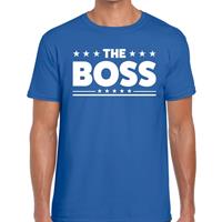Bellatio The Boss heren shirt Blauw