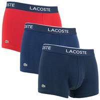 Lacoste 3P trunks basic blauw & rood