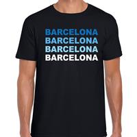 Bellatio Barcelona steden t-shirt Zwart