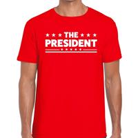 Bellatio The President heren shirt Rood