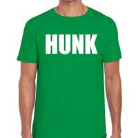 Bellatio Hunk tekst t-shirt Groen
