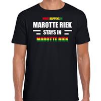 Bellatio Sittard / Marotte Riek Carnaval verkleed outfit / t-shirt Zwart