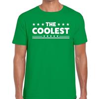 Bellatio The Coolest tekst t-shirt Groen