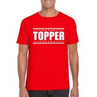 Bellatio Topper t-shirt Rood