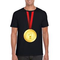 Bellatio Gouden medaille kampioen shirt Zwart