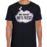 Bellatio Nineties party - wat een kut 90s feest shirt- Zwart