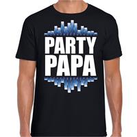 Bellatio Party papa cadeau t-shirt Zwart