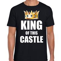 Bellatio King of this castle t-shirt Zwart