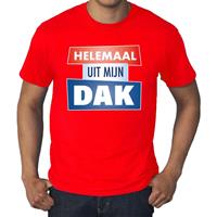 Bellatio Grote maten Helemaal uit mijn dak t-shirt - Rood