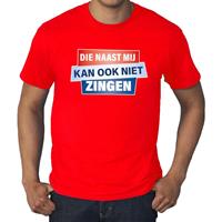 Bellatio Grote maten t-shirt Rood