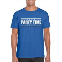 Bellatio Party time t-shirt Blauw