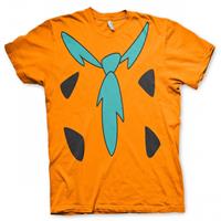 The Flintstones verkleed t-shirt oranje voor heren