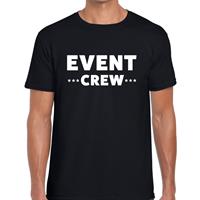 Bellatio Event crew tekst t-shirt Zwart