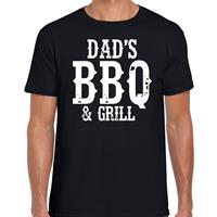 Bellatio Dads bbq en grill t-shirt Zwart