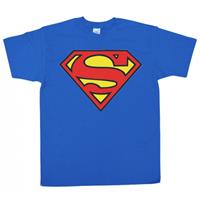 Superman logo verkleed t-shirt heren - DC Comics