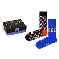 Happy Socks Socken, 2er-Pack, Geschenkbox, gemustert, Friday Night