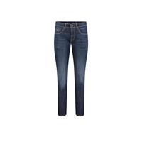 MAC 5-Pocket-Jeans »MAC ARNE PIPE dark blue authentic used 3D buffies«