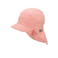 Sterntaler Peaked cap met nekbescherming lichtroze