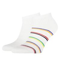 Tommy Hilfiger 2 stuks Men Sport Stripe Sneaker Socks