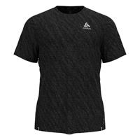 Odlo Zeroweight Engineered Chill-Tec - Running T-shirt - Herren Black Melange L