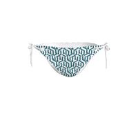Tommy Hilfiger strik bikinibroekje met all over print wit/groen