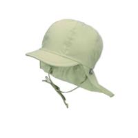 Sterntaler Peak cap met nekbescherming groen